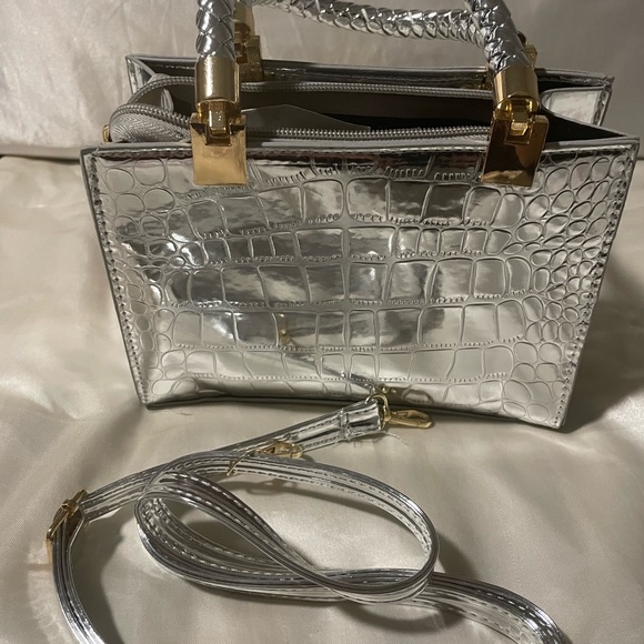 Silver Shoulder & Crossbody mini bag - Picture 5 of 7